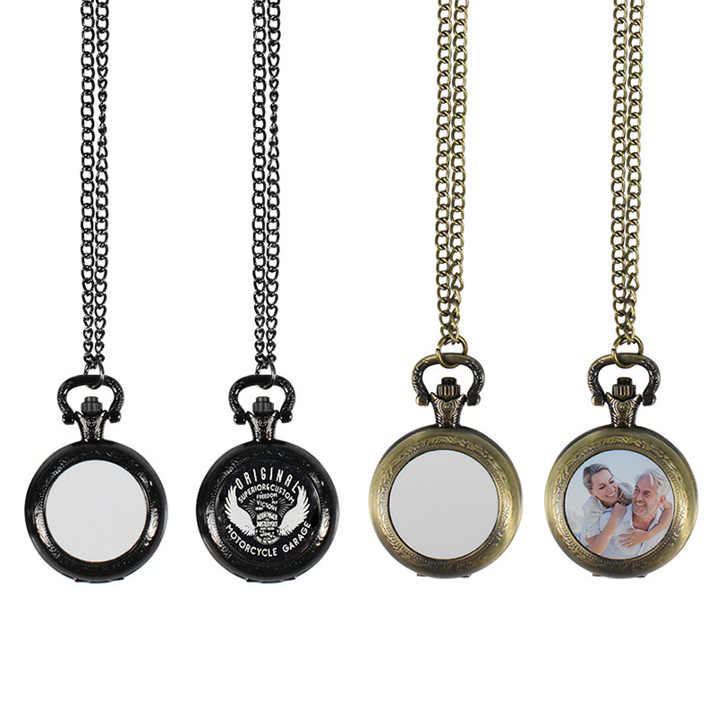 Vintage Fashion Necklace - Özel Tasarım Vintage Metal Cep Saati