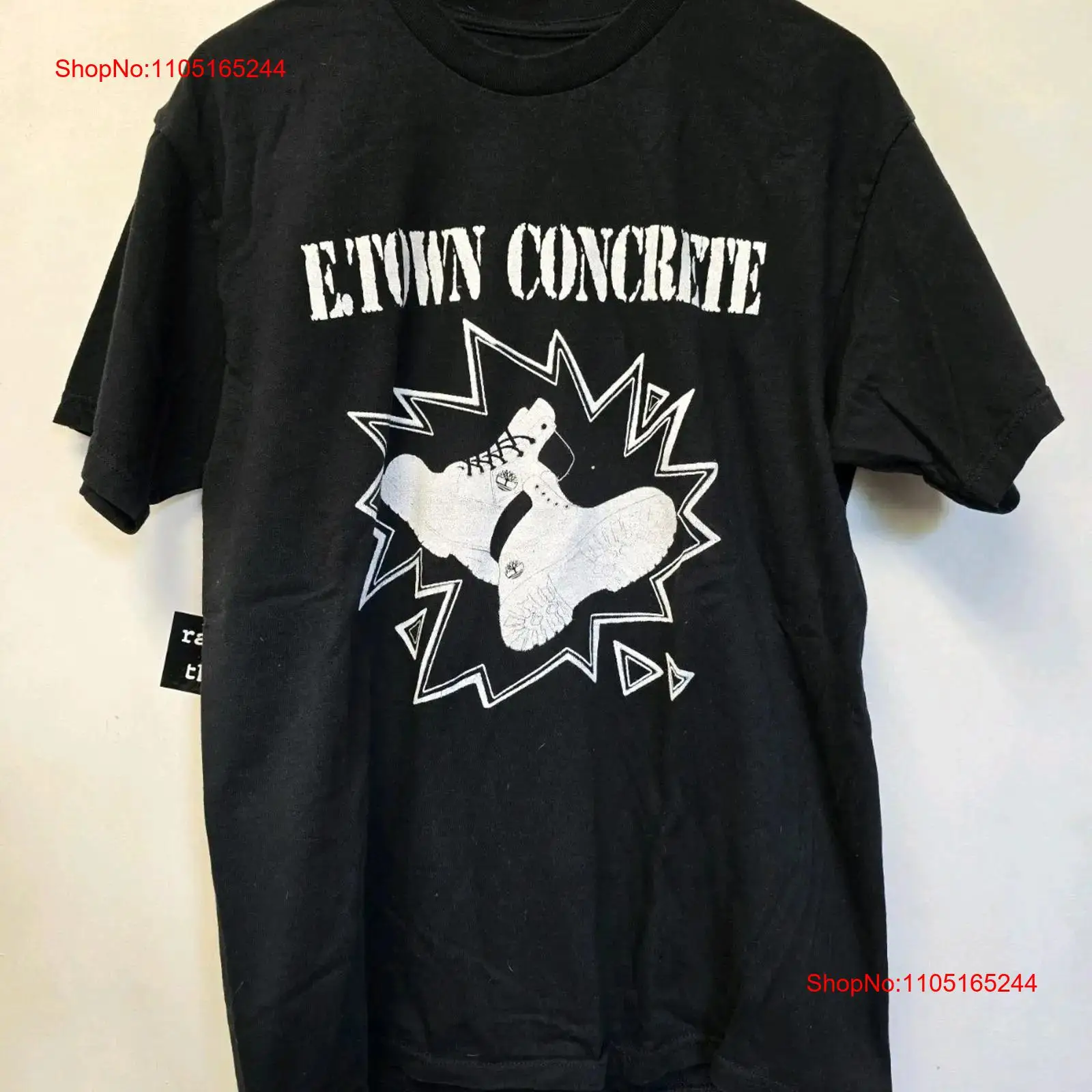 Vintage Fashion Newtown - E Town Concrete Band Tişört L