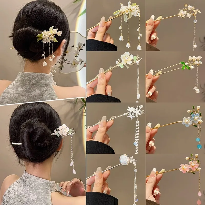 Vintage Fashion In Chinese - Zarif Çin Tarzı Saç Aksesuarları Vintage