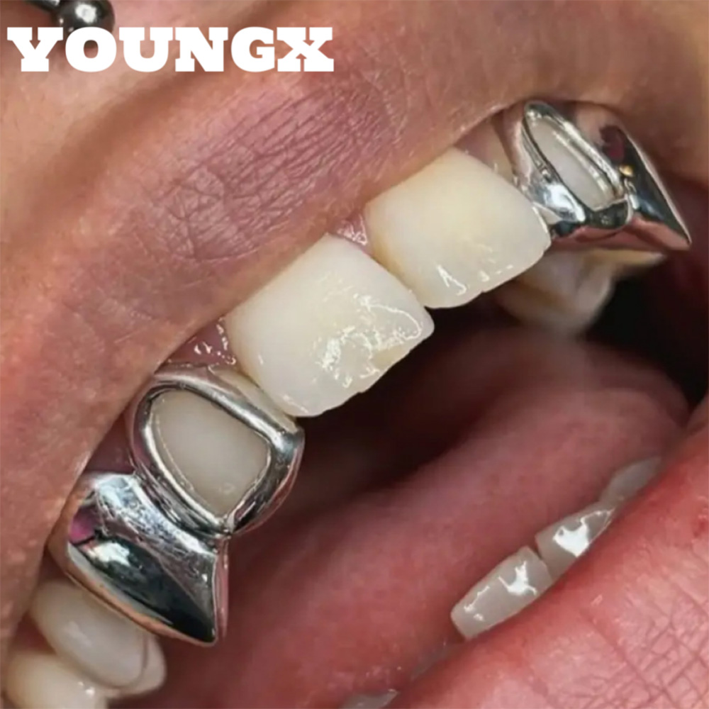 Vintage Fashion Guild - YOUNGX Hip Hop Çift Katmanlı Parlak