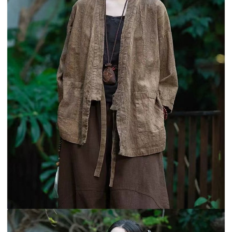 Kadın Çin Tarzı Pamuklu Keten  - Vintage Fashion In Chinese incelemesi ve fiyatı