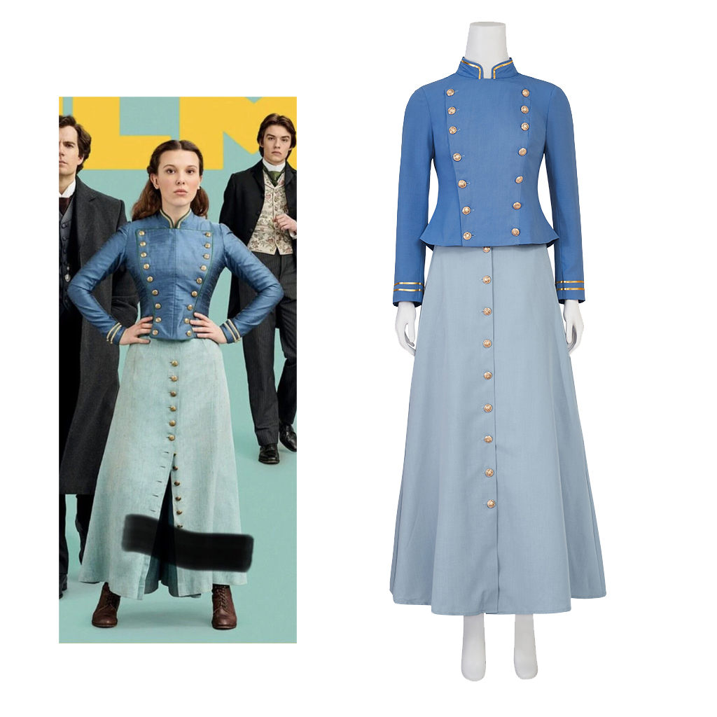 Film Cosplay Enola Holmes 2 Co - Vintage Slip Dress incelemesi ve fiyatı