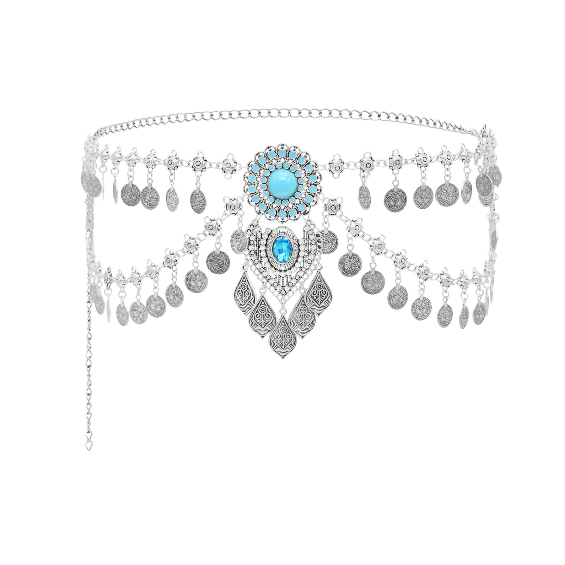 Yeni Bohemian sikke püsküller  - Vintage Fashion Guild incelemesi ve fiyatı