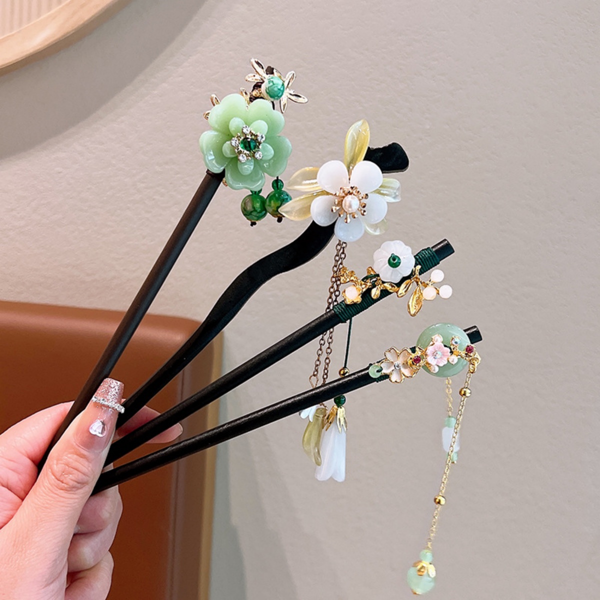 Nefis Çiçek Püskül Ahşap Firke - Vintage Fashion In Chinese incelemesi ve fiyatı